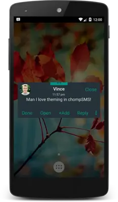 Material Night 2 Theme (chomp) android App screenshot 0